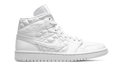 AIR JORDAN 1 MID WMNS "Quilted White" DB6078 100