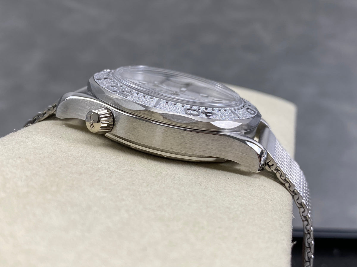 Omega Seamaster 42mm Gray Dial Sliver Bezel Steel