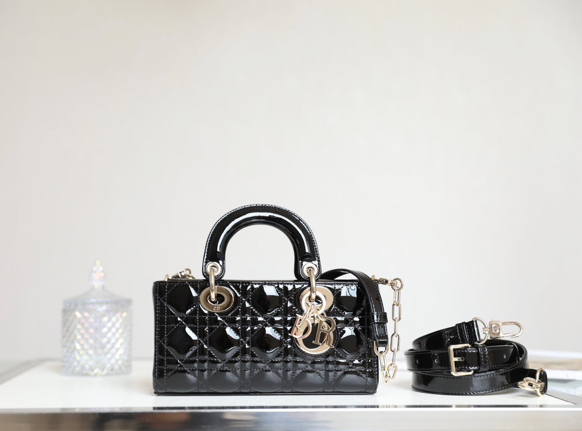 CD Lady D-Joy Black Patent Leather
