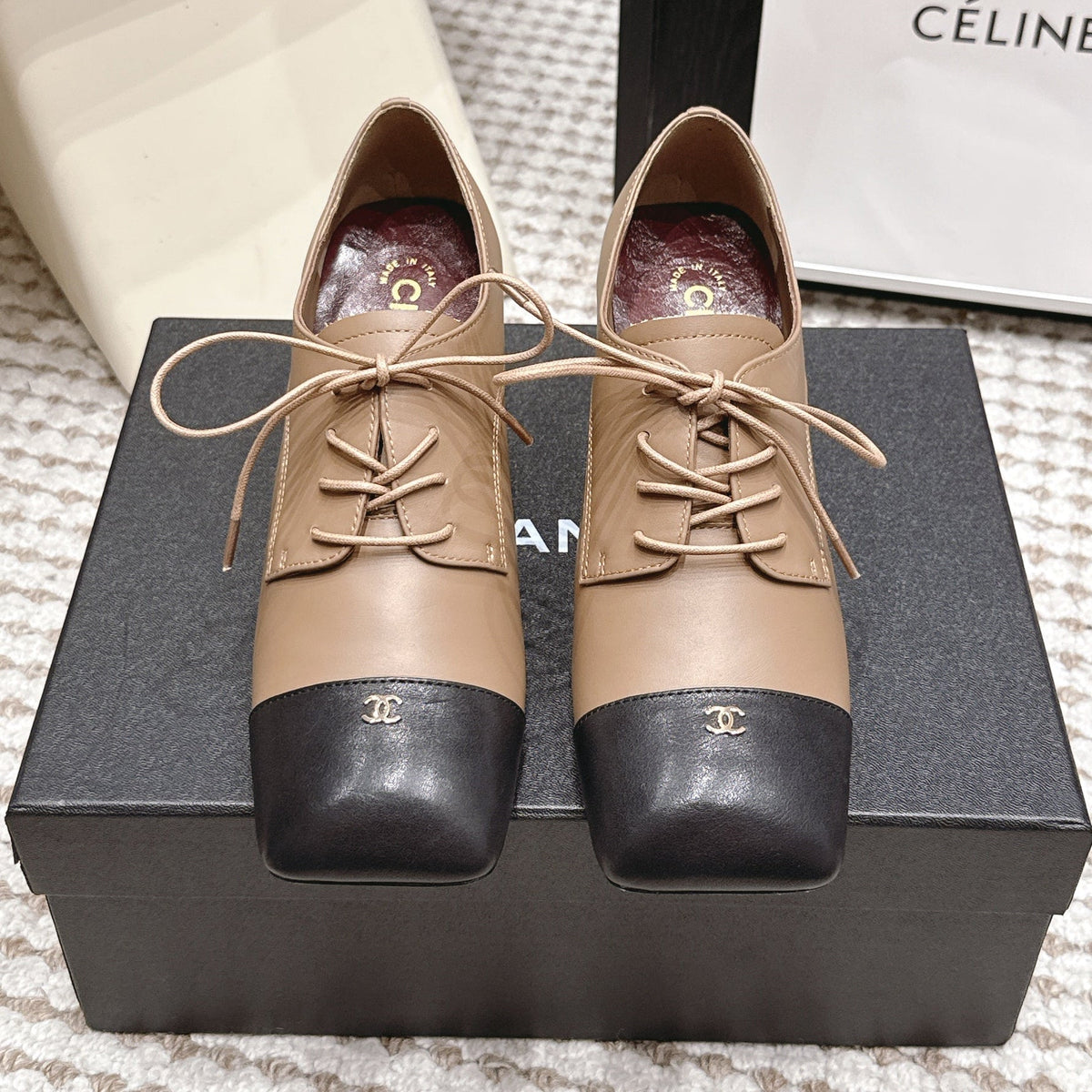 Chanel 2026 Mary Jane Shoes 50mm Cowhide 930696