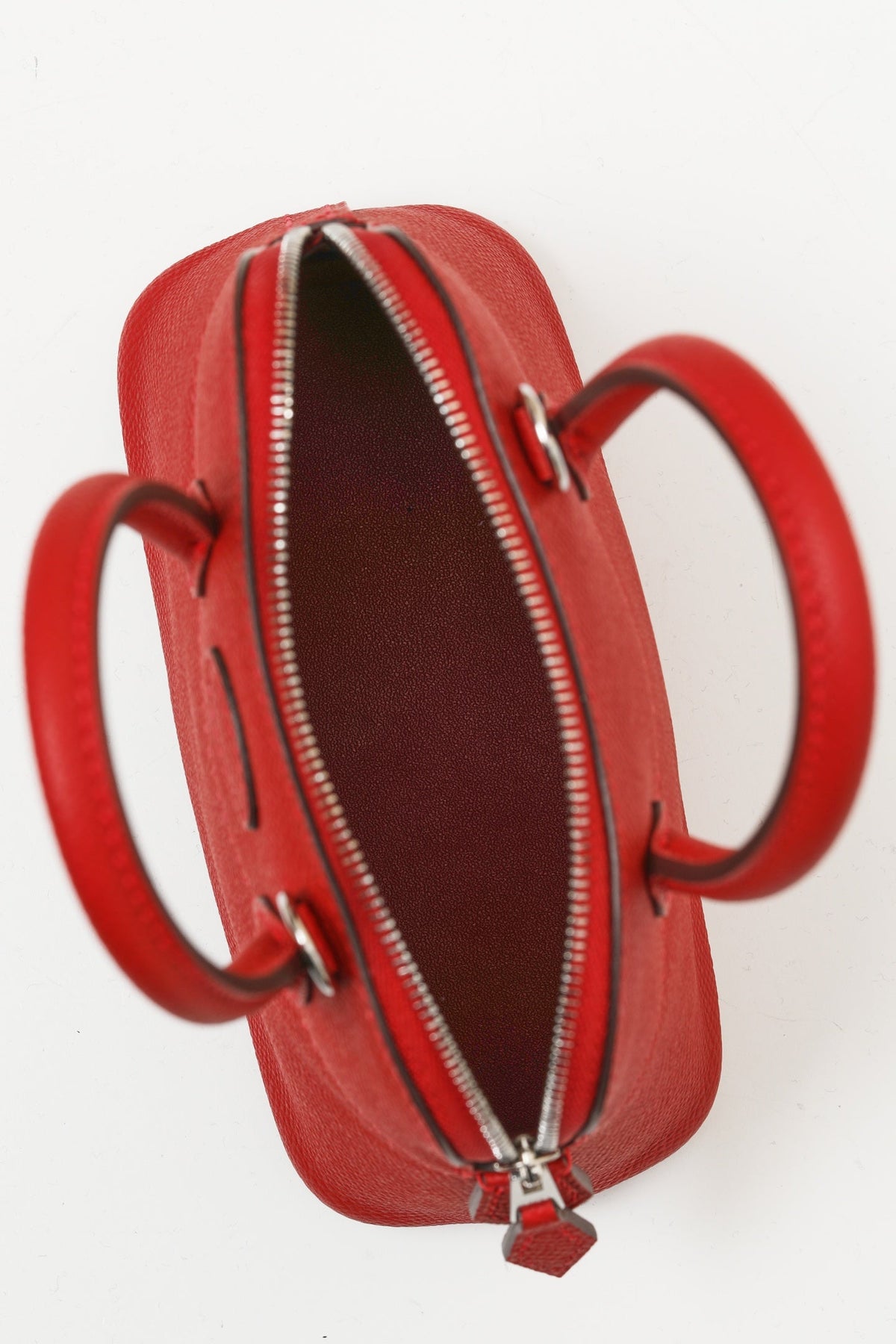 HM Bolide Bag 15cm Red Epsom Leather 284519