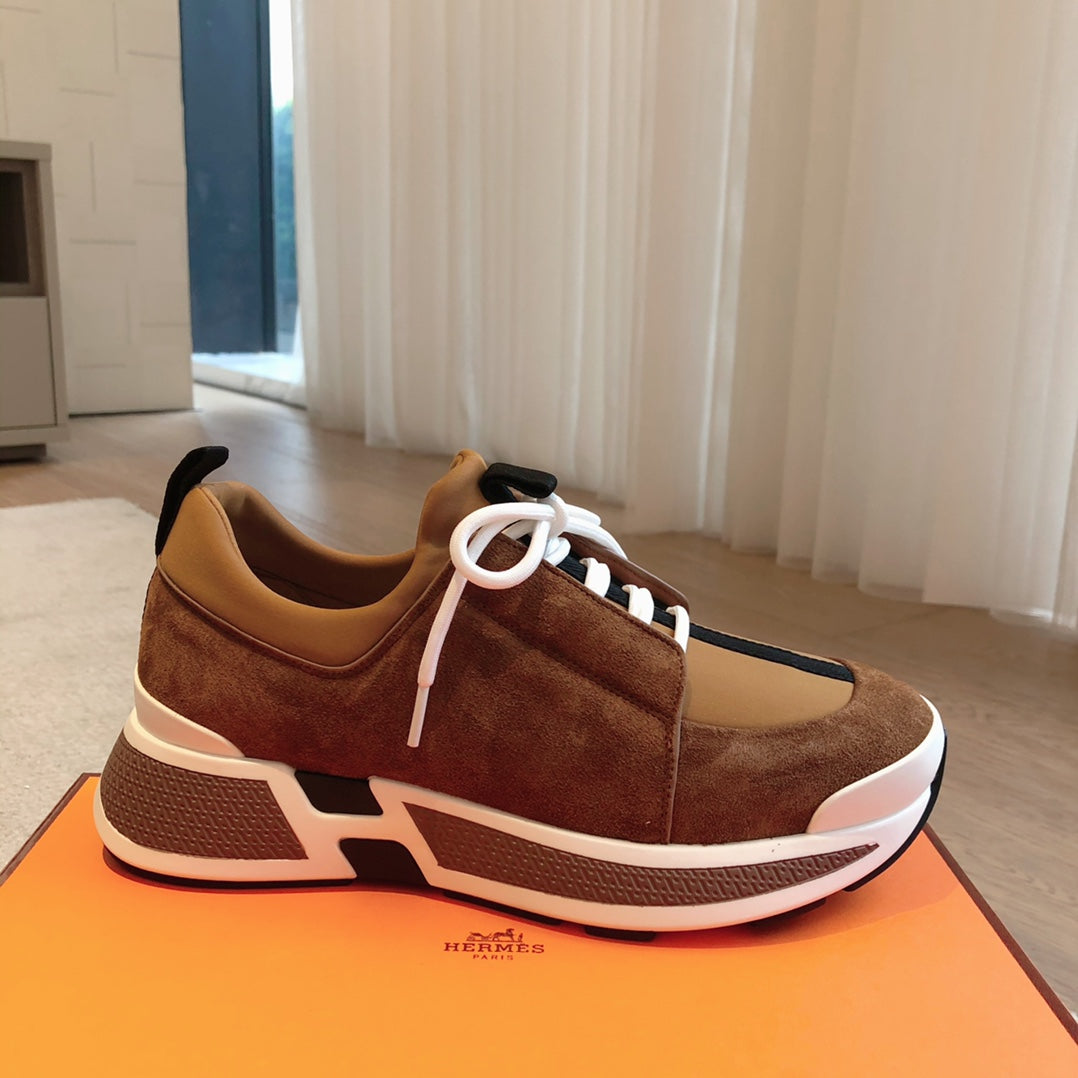HM Just Sneaker Brown Suede