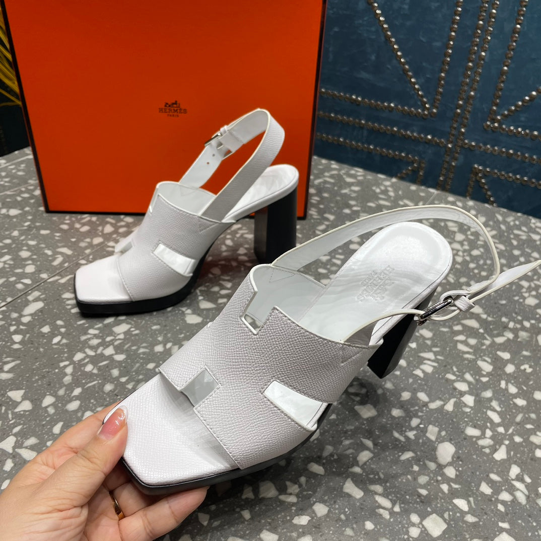ERIS SANDAL 95 SNOW LAMBSKIN