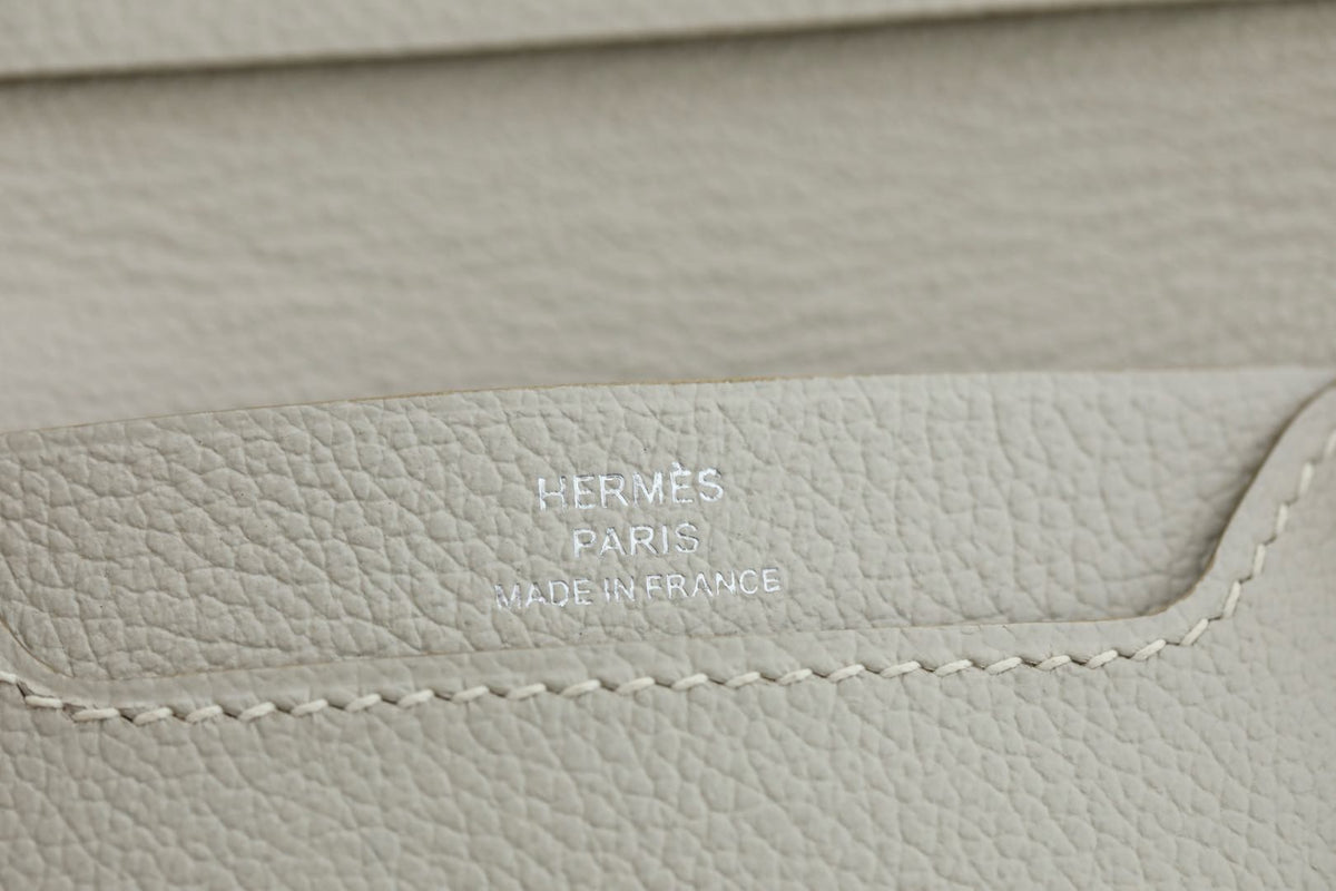 HM R.M.SCard Holder Off White Togo Leather 284482