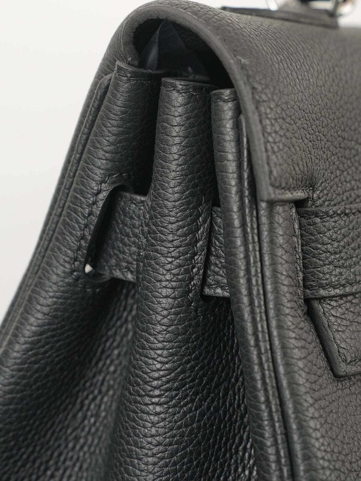 HM Kelly Max Bag 42cm Black Togo Leather 284505