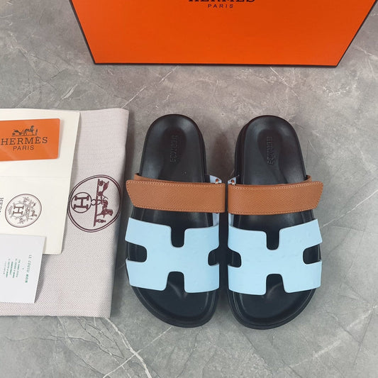 chypre sandal brown cloud blue calfskin