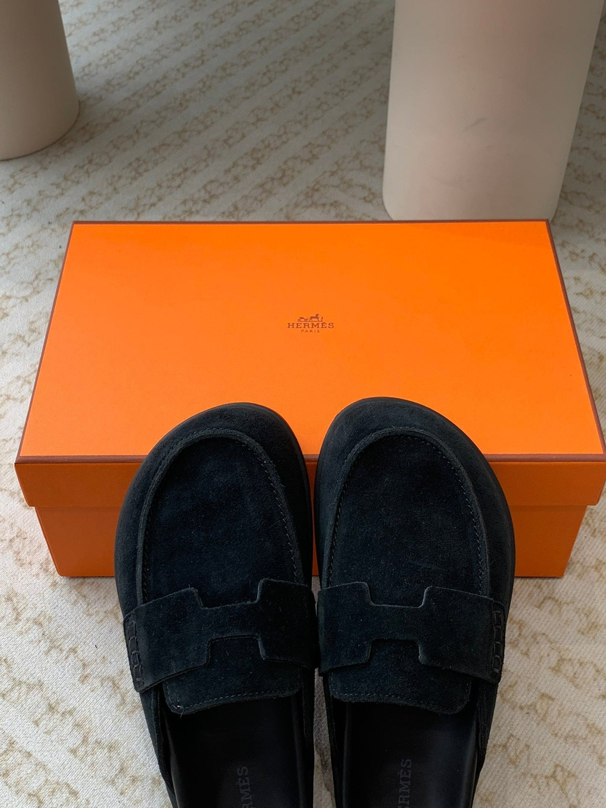 G0 MULE BLACK SUEDE