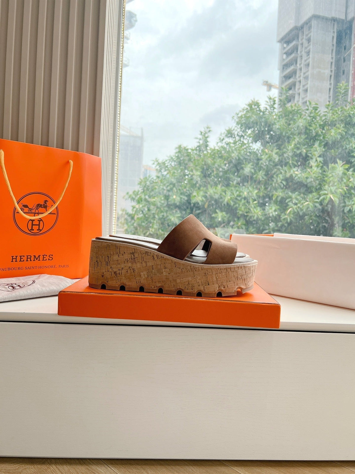 EZE 65 SANDAL CARAMEL SUEDE