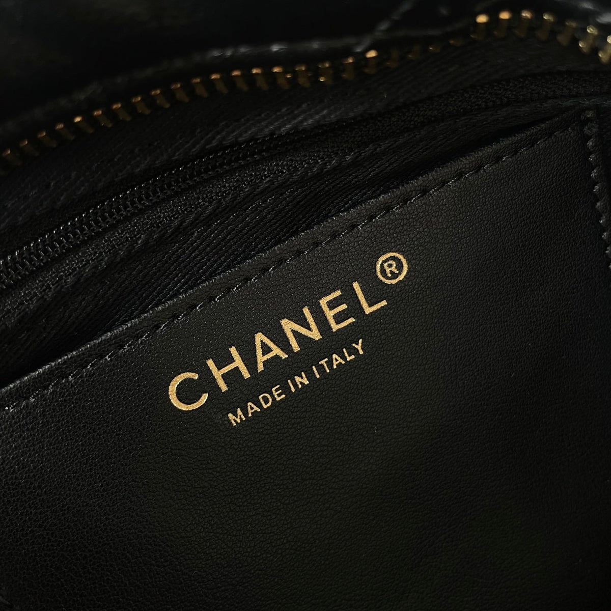 CC 25K Bow Bag 38cm Black Calfskin