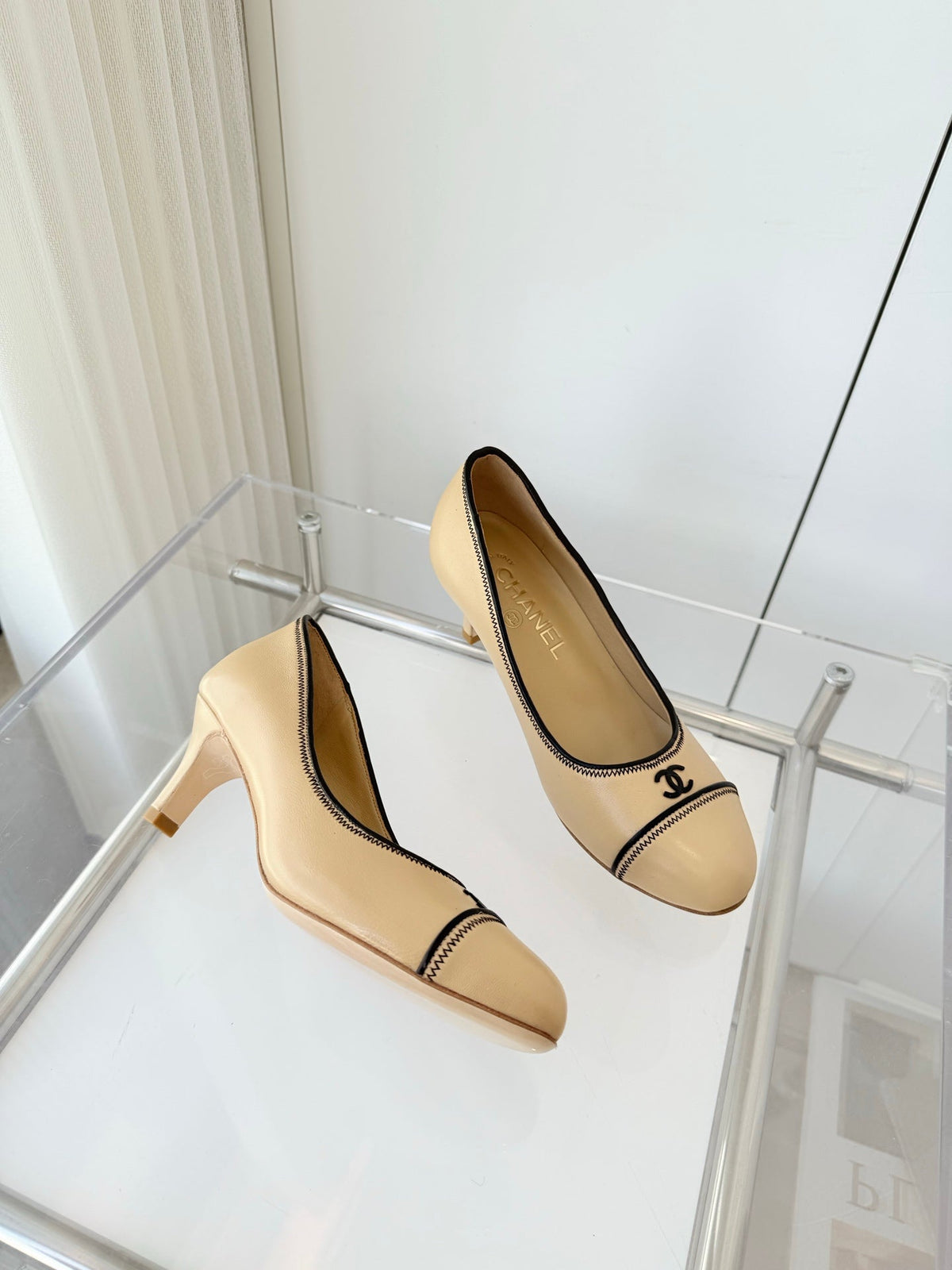 Chanel 2026 High-Heeled Sandals 65mm Sheepskin 823448
