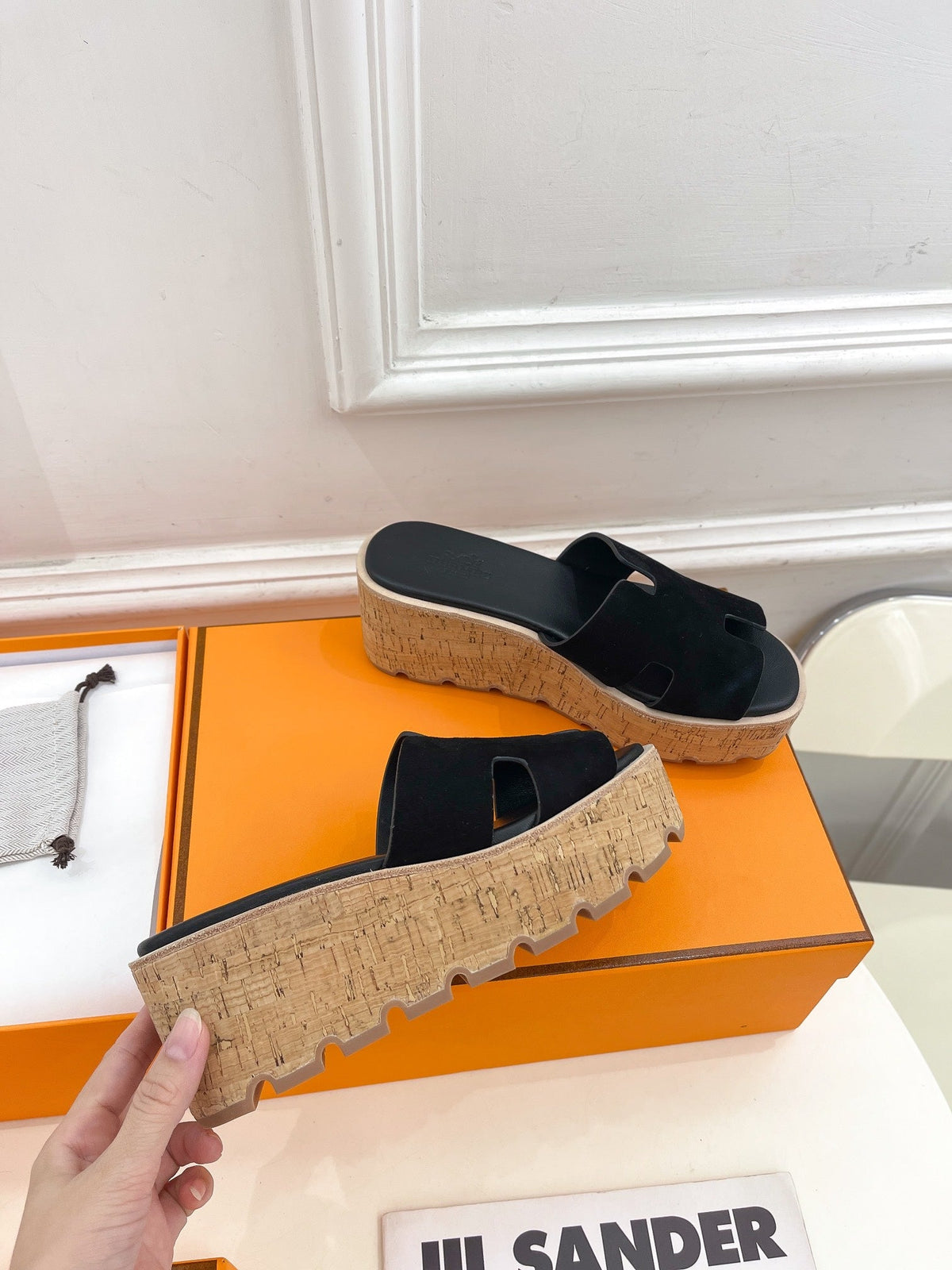 Eze 65 Sandal Black Suede