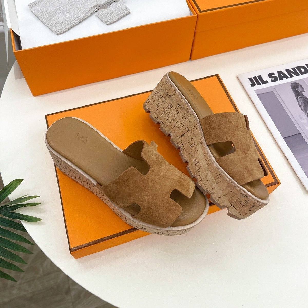 Eze 65 Sandal Brown Suede