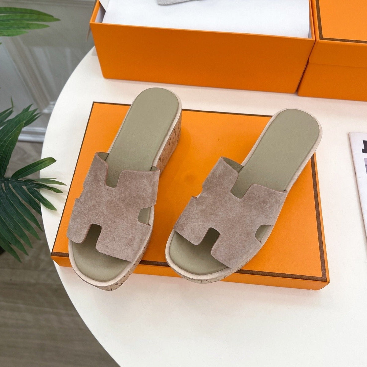 Eze 65 Sandal Light Brown Suede