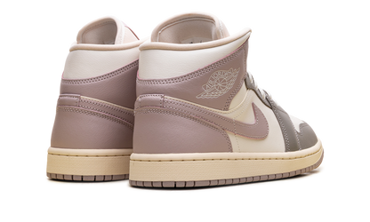 Air Jordan 1 Mid WMNS "Enigma Stone / Particle Rose" BQ6472 122