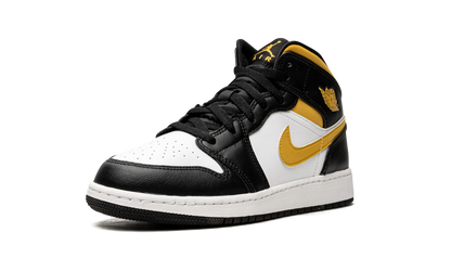Air Jordan 1 Mid GS "Pollen / Black / White" 554725 177