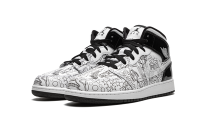 Air Jordan 1 MID SE GS "DIY" DC4099 100