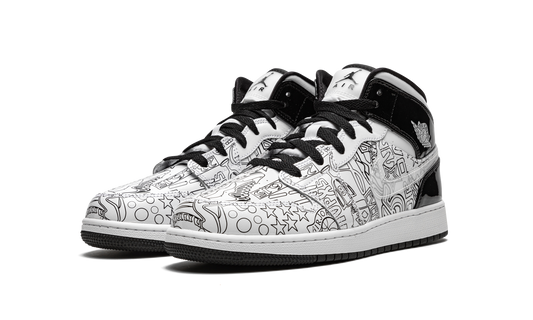 Air Jordan 1 MID SE GS "DIY" DC4099 100