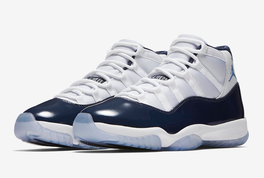 Jordan 11 Retro UNCs Win Like 82 378037 Sneakers - Court Icon