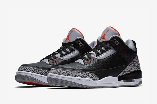 Jordan 3 Retro Black Cement Sneakers - Style Staple | Fan Favorite