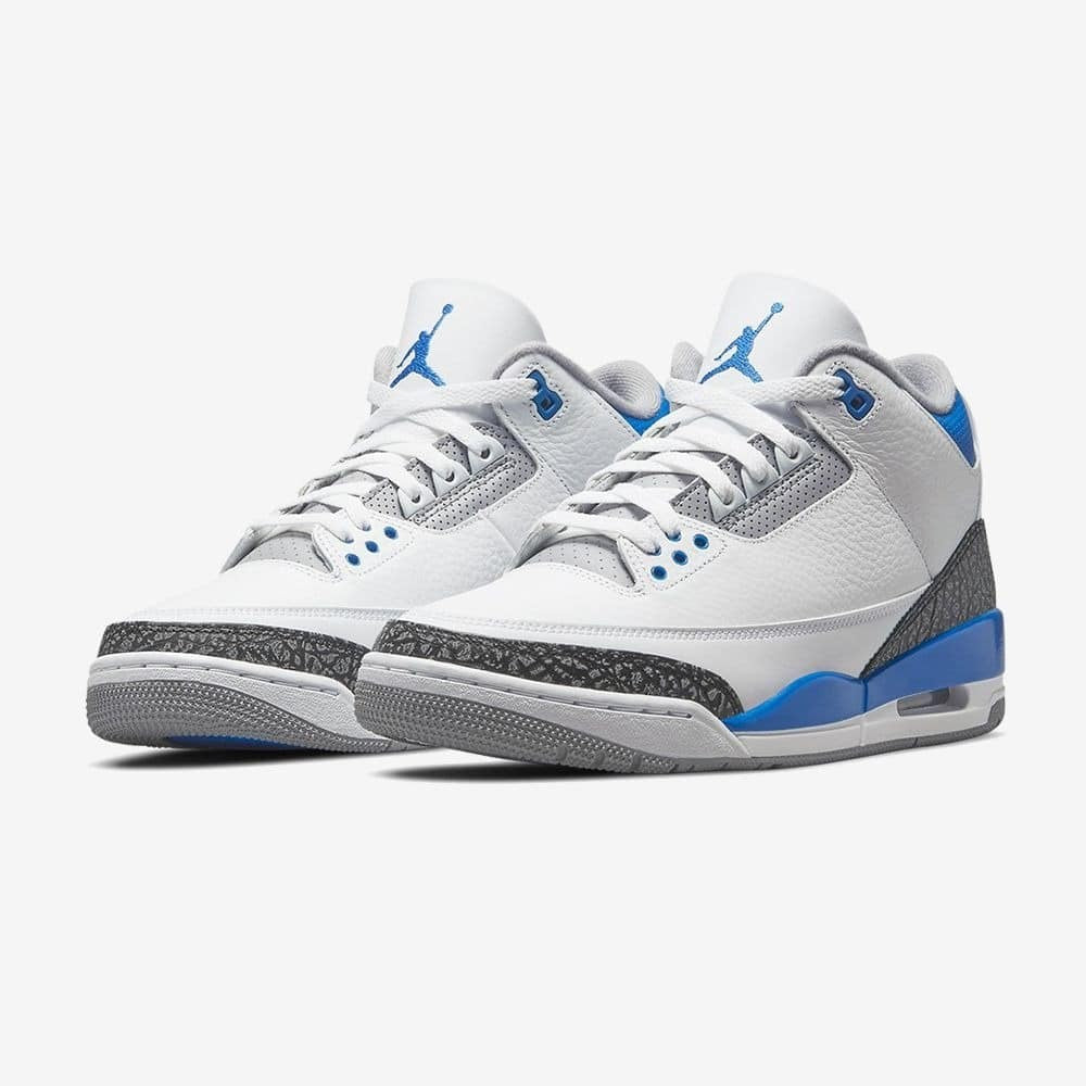 Jordan 3 Retro Racer Blue Sneakers - Streetwear Essential