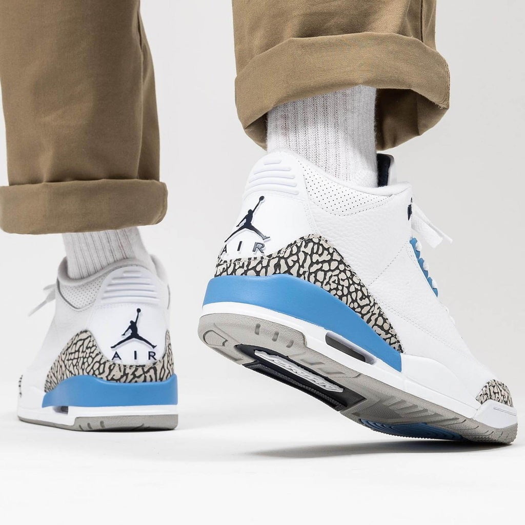Jordan 3 Retro UNC Sneakers - Pro-Level | Street Style
