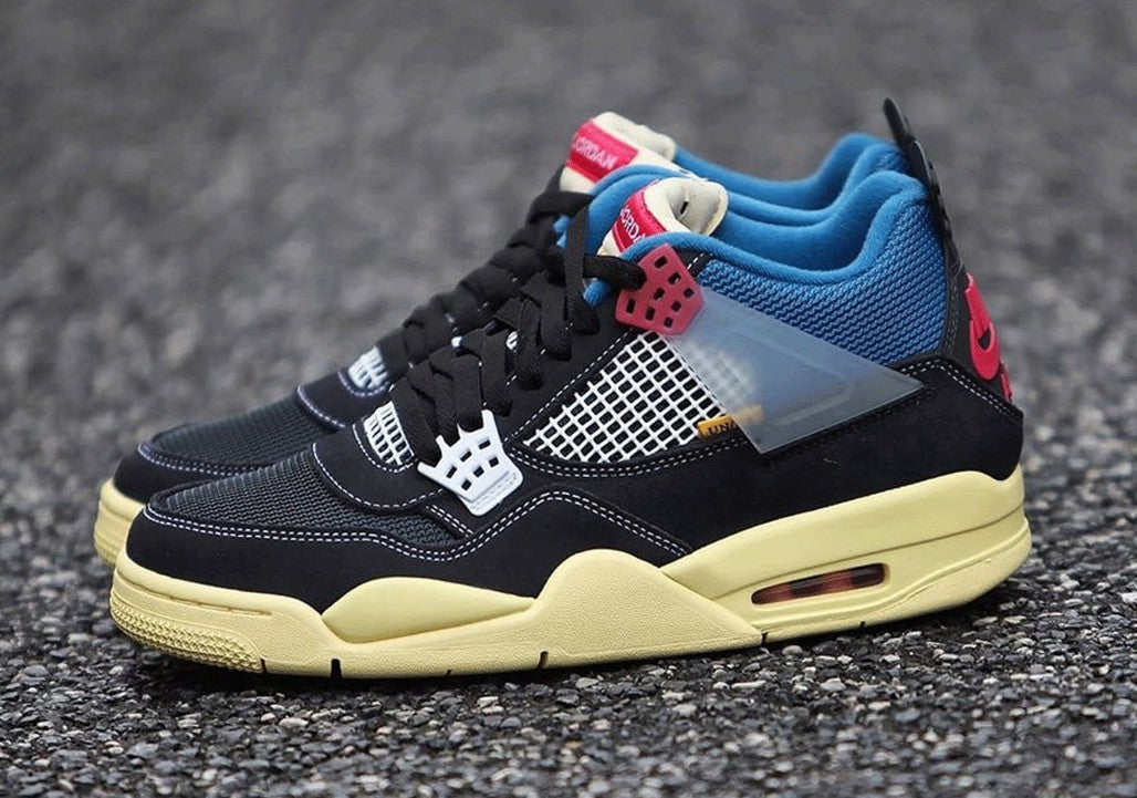 Jordan 4 Retro Union Off Noir Sneakers - Fresh Drop | Sneakerhead Pick