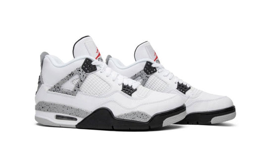 Jordan 4 Retro White Cement Sneakers - Pro-Level | On-Feet Fire