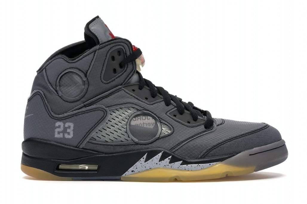Jordan 5 Retro Off-White Muslin Sneakers - Vintage Inspired