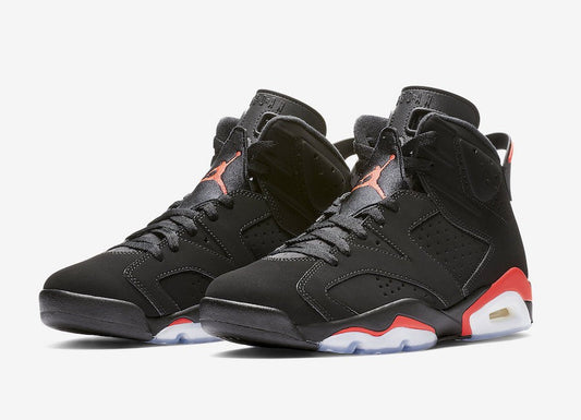 Jordan 6 Retro Black Infrared Sneakers - Modern Classic