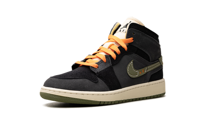 Air Jordan 1 Mid SE GS "Craft Anthracite Light Olive" FD5847 003