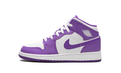 AIR JORDAN 1 MID GS "White / Purple Venom" DQ8423 511