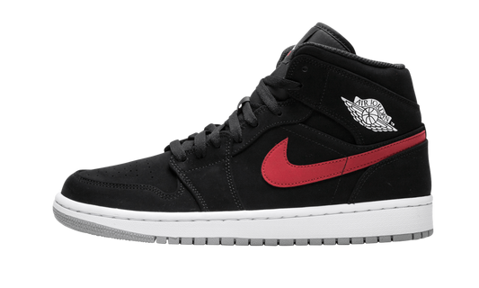 Air Jordan 1 Mid "Multicolor Swoosh Black" 554724 065