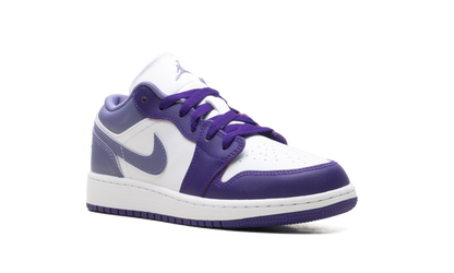 Air Jordan 1 Low GS "Purple / White" 553560 551
