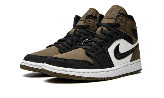 AIR JORDAN 1 MID SE WMNS "Olive Toe" DV0427 301