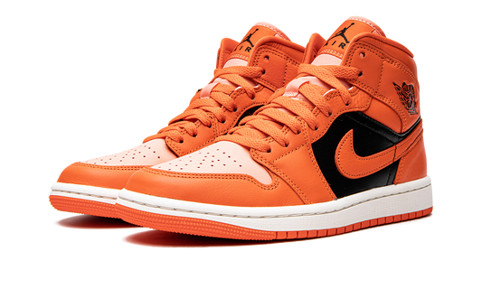 AIR JORDAN 1 MID SE WMNS "Orange / Black" DM3381 600
