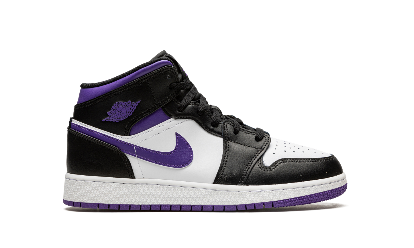 Air Jordan 1 Mid GS "Dark Iris" 554725 095