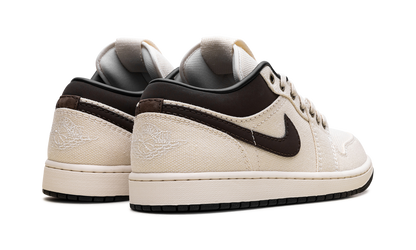 Air Jordan 1 Low Premium "Pale Ivory Baroque Brown" IB8058 110