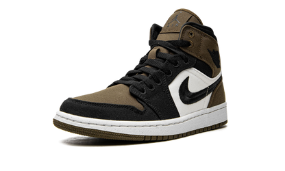 AIR JORDAN 1 MID SE WMNS "Olive Toe" DV0427 301