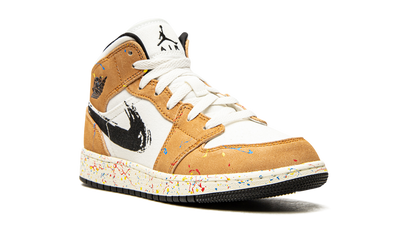 Air Jordan 1 Mid SE GS "Brushstroke" DA8006 100