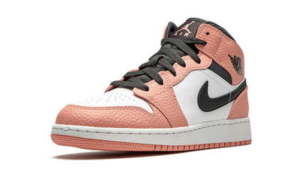 Air Jordan 1 MID GS "Pink Quartz" 555112 603