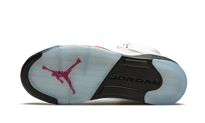 Air Jordan 5 Retro GS "Fire Red Silver Tongue" 440888 102