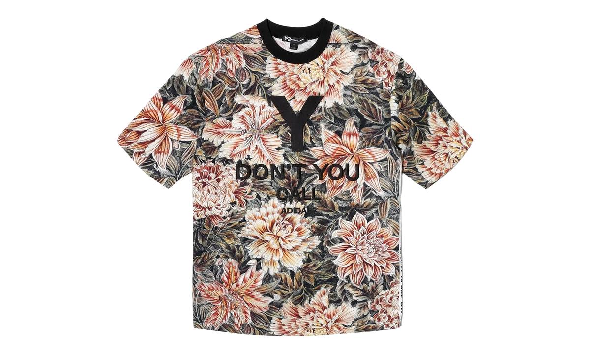 Y-3 AOP Highneck Tee "Floral Camouflage" DP0606