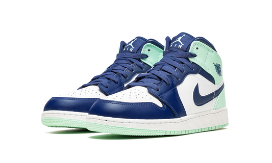 Air Jordan 1 Mid GS "Blue Mint" 554725 413