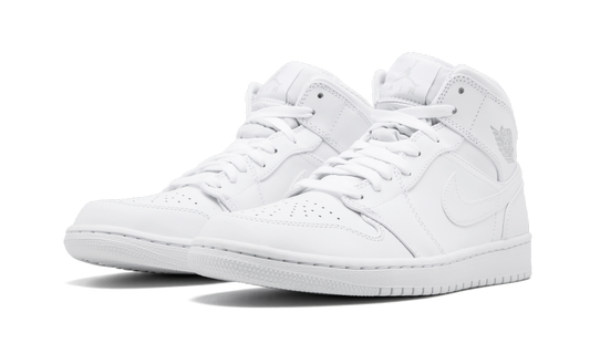 Air Jordan 1 Mid "White / Pure Platinum" 554724 104