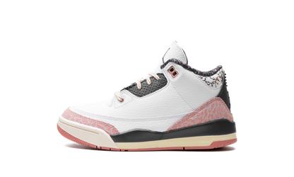 Air Jordan 3 PS "White/Red Stardust" FQ9174 100