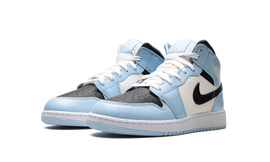 Air Jordan 1 Mid GS "Ice Blue" 555112 401