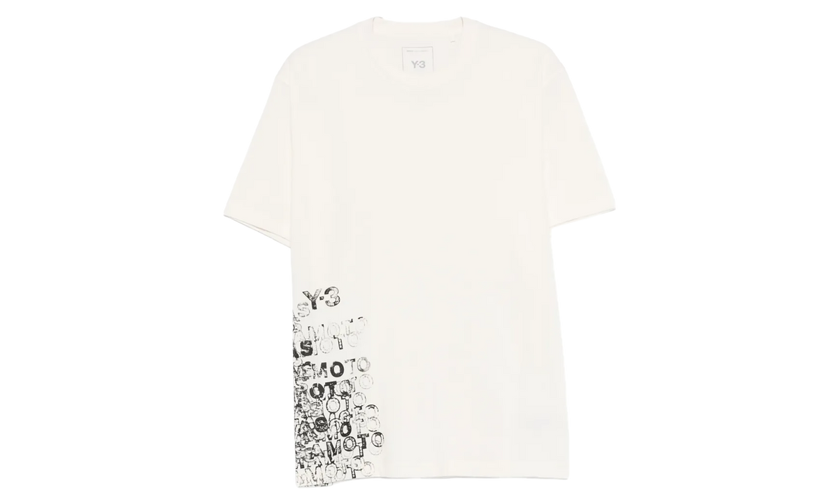 Y-3 GFX Short-Sleeve Tee "Chalk White" KR2224