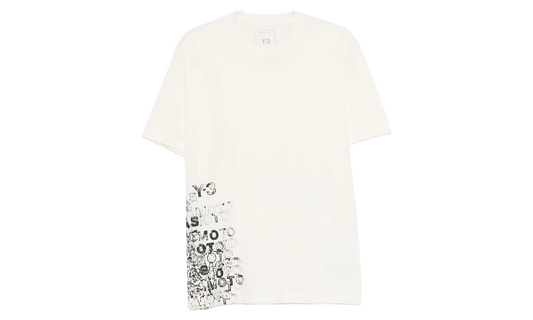 Y-3 GFX Short-Sleeve Tee "Chalk White" KR2224