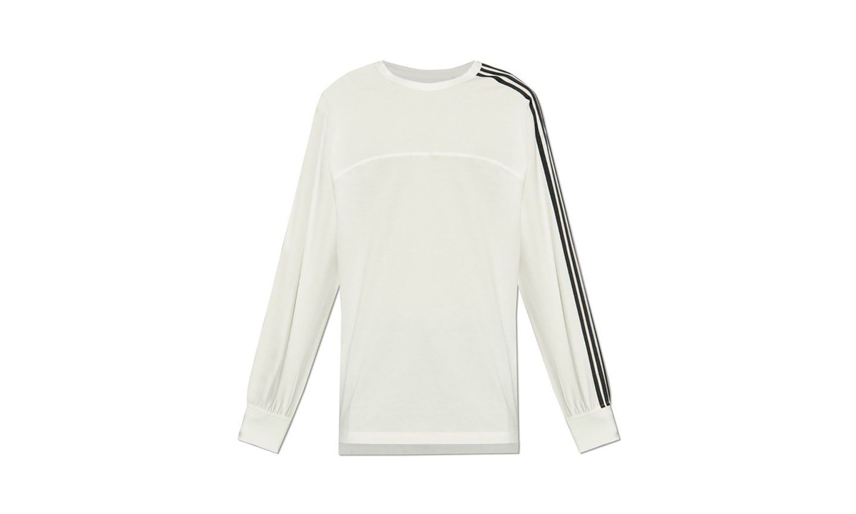 Y-3 3-Stripes Ls Tee "WHITE" JM7847