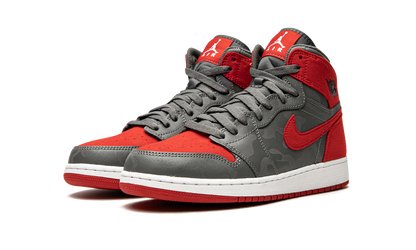 Air Jordan 1 Retro HI PREM GS "Red Camo" 822858 032